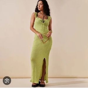 Free People Beach Eleni bodycon midi dress